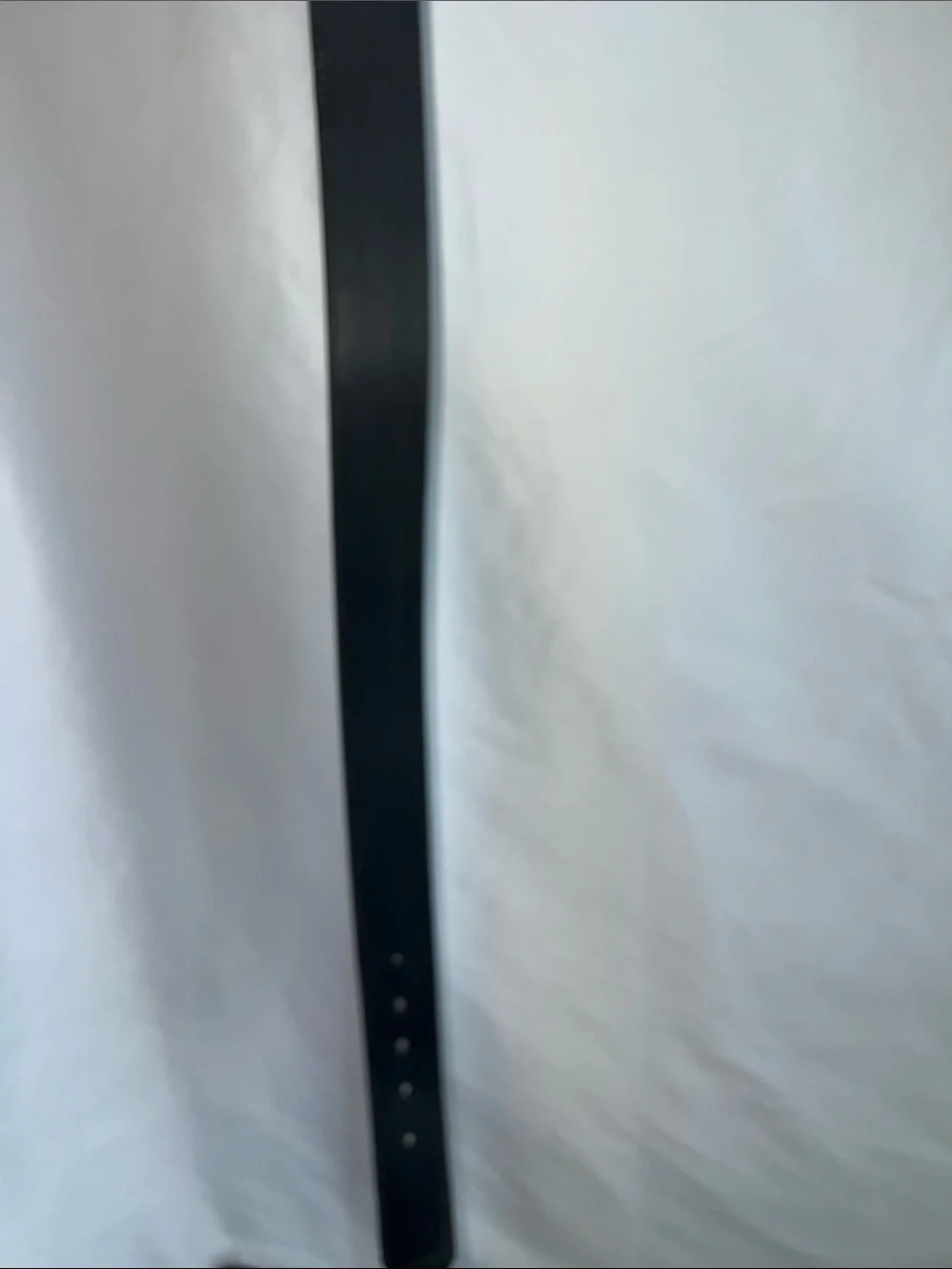 Carhartt Black Leather Belt with Silver-Tone Buckle